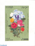 Syria 2023 Flower Fair S/s, Mint NH, Nature - Flowers & Plants - Siria