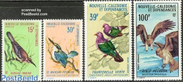 New Caledonia 1970 Birds 4v, Unused (hinged), Nature - Birds - Kingfishers - Pigeons - Nuevos