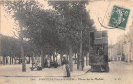 FONTENAY AUX ROSES - Place Del A Mairie - Tramway - Fontenay Aux Roses