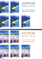 Australia 2010 Landscapes, 2 Foil Booklets, Mint NH, Various - Stamp Booklets - Tourism - Ungebraucht