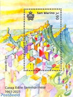 San Marino 2023 Casa EDile Sammarinese S/s, Mint NH - Unused Stamps