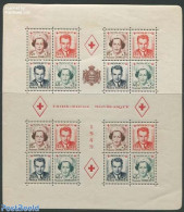 Monaco 1949 Red Cross S/s, Unused (hinged), Health - Red Cross - Unused Stamps