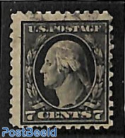 United States Of America 1916 7c, Perf. 10, No WM, Used, Used Or CTO - Gebruikt