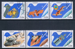 Cuba 1982 Mi# 2650-2655 Used - 2nd UN Congress On The Peaceful Use Of Outer Space - America Del Nord