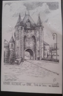 Dessin VILLENEUVE SUR YONNE  Porte De Sens - Sonstige & Ohne Zuordnung