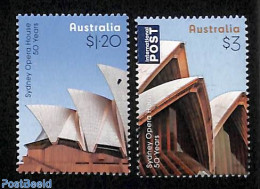 Australia 2023 Sydney Opera House 2v, Mint NH, Performance Art - Theatre - Art - Modern Architecture - Nuevos