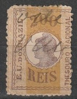 Revenue/ Fiscal, Brasil - E.U.do BRAZIL. Thesouro Nacional. 320 Reis - Postage Due