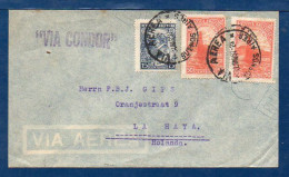 Argentina To Netherlands, 1937, Via Condor, Flight L-230  (049) - Storia Postale