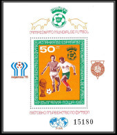 465 Football (Soccer) Argentina 78 - Neuf ** MNH - Bulgarie (Bulgaria) Bl 104 - 1978 – Argentine