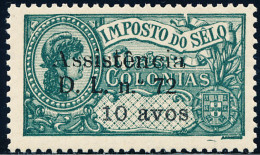 Timor - 1936 / 1937 - Tax Stamp / Assistência - MNH - Timor