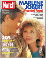 PARIS MATCH N°1864 Du 15 Février 1985 Marlene Jobert - Peugeot 205 - Laroche - Mode - General Issues