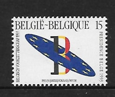 BELGIQUE 1993 PRESIDENCE DE L'EUROPE  YVERT N°2519 NEUF MNH** - Unused Stamps