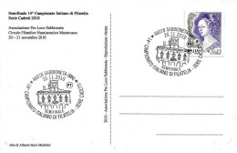 ITALIA ITALY - 2010 SABBIONETA (MN) Palazzo Ducale - 14° Campionato Di Filatelia Su Cartolina Speciale - 788 - 2001-10: Poststempel