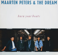 * LP *  MAARTEN PETERS & THE DREAM - BURN YOUR BOATS (Holland 1987 EX-) - Disco, Pop