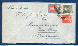 Argentina To Netherlands, 1933, Via Air Mail  (062) - Briefe U. Dokumente