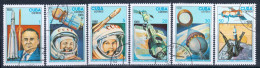 Cuba 1986 Mi# 3005-3010 Used - 1st Man In Space, 25th Anniv. - América Del Norte