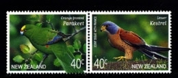 NEW ZEALAND - 2000  BIRDS JOINED PAIR  MINT NH - Unused Stamps