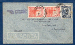 Argentina To Netherlands, 1937, Via Condor  (039) - Briefe U. Dokumente