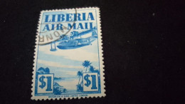 LİBERYA--1953-  10C.      DAMGALI   UÇAK - Liberia