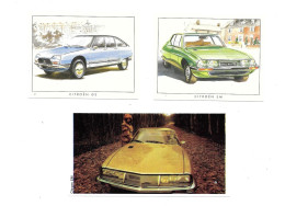 EH03 - IMAGES GOLDEN ERA - CITROEN SM - CITROEN GS - Automobili