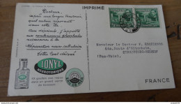 Carte Publicitaire Envoyée De CHYPRE CYPRUS En 1950 Pour La France  ............PHI......... ENV-ET109 - Cartas