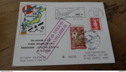 Carte Envoyée De Kourou, GUYANE 1990  ............PHI......... ENV-ET116 - Guiana (1966-...)