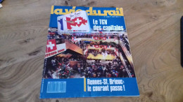 155/ LA VIE DU RAIL N° 2098  / JUIN 1987 / LE TGV DES CAPITALES / RENNES ST BRIEUC LE COURANT PASSE - Eisenbahnen & Bahnwesen