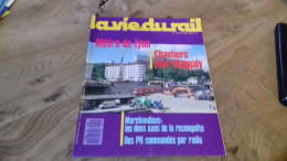 155/ LA VIE DU RAIL N° 2097  / JUIN 1987 / METRO DE LYON / CHANTIERS POUR MAGGALY - Trenes