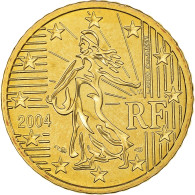France, 50 Euro Cent, 2004, Paris, BU, FDC, Laiton, Gadoury:6., KM:1287 - France