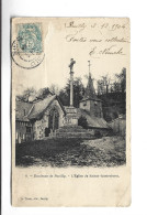 CPA  DPT 76 ENVIRONS DE PAVILLY, EGLISE DE SAINTE AUSTREBERTE  En 1904! - Pavilly