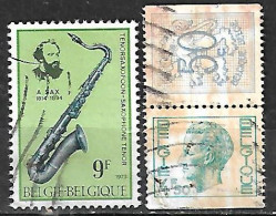 1973 Belgica Saxofon Tenor-personaje-leon 3v. - Gebraucht