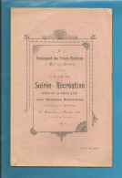 63 - VIC LE COMTE - Pensionnat Des Frères Maristes - Soirée Récréative 5 Février 1899  ( Programme ) - Programmes