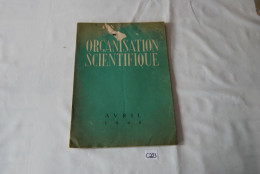 C223 Livre - Organisation Scientifique - 1948 Avril - Sciences