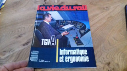 155/ LA VIE DU RAIL N° 2089  / AVRIL 1987 / TGVA INFORMTIQUE ET ERGONOMIE - Trenes