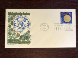 USA FDC COVER 2000 YEAR SPECIAL OLYMPICS DISABLED SPORTS HEALTH MEDICINE STAMPS - 1991-2000