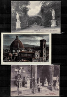 Italy / Firence 1910/30  Postcards - Colecciones Y Lotes