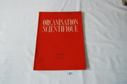 C223 Livre - Organisation Scientifique - 1950 Janvier - Sciences