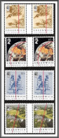 QEII Gutter Pairs Commemorative Stamps 1984 MNH SG1254-1257 MNH Hrd2a - Unused Stamps