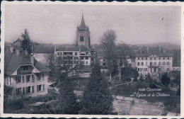 Cossonay VD, L'Eglise Et Le Château (7028) - Cossonay