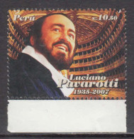 2009 Peru Pavarotti Music Opera Complete Set Of 1 MNH - Peru