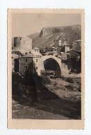 1937. KINGDOM OF YUGOSLAVIA,BOSNIA,MOSTAR,OLD BRIDGE OVER RIVER NERETVA,POSTCARD,USED TO BELGRADE - Jugoslavia