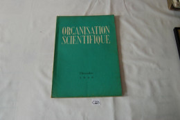 C223 Livre - Organisation Scientifique - 1948 - Sciences