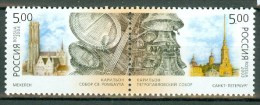 Russia 2003 Yv &T 6718/6719**, Mi 1086/87** - Ongebruikt