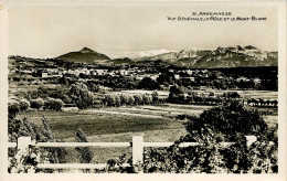 CPA 74 - Annemasse - Vue Générale, Le Môle Et Le Mont-Blanc - Annemasse