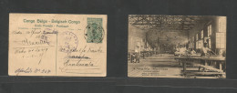 Belgian Congo. 1925 (25 Febr) Irumu - Guatemala (13 May) Central America 15c Green Stat Ppc, Cds + Arrival On Front. Rar - Sonstige & Ohne Zuordnung