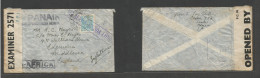 Brazil - Xx. 1942 (1 Oct) RJ - England, Edgware, Middlasex (22 Oct) Single 400rs Fkd Env "Via Panair" + "Via Africa" + " - Other & Unclassified