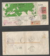 China - Xx. 1936 (12 Febr / 6 March) CHINA - EUROPE. First Flight, Stage To Beyrouth, Lebanon. Middle East (18 March) Re - Autres & Non Classés