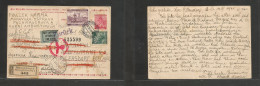 Delcampe - Czechoslovakia. 1941 (14 April) Pillersdorf, Mokravska Ostrava. Zubri Ambulatorium. 1,50k Red Registered Stat Card + 2 A - Andere & Zonder Classificatie