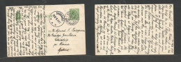 Denmark. 1915 (30 Aug) Vejlefjord Sanatorium - Eskildotrup. 5 Ore Green With Special Depart Cancel (xxx) Cds Dangaaro (3 - Andere & Zonder Classificatie