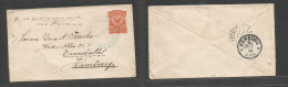 Dominican Rep. 1894 (8 July) Santo Domingo - Germany, Hamburg (27 July) Via Spanish Habana (14 July) Vapor Español Endor - República Dominicana